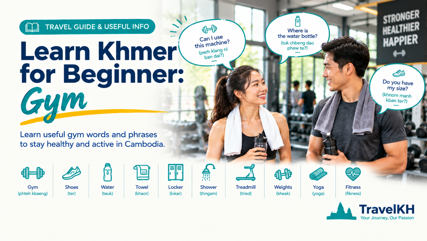 Learn Khmer for Beginner: Gym